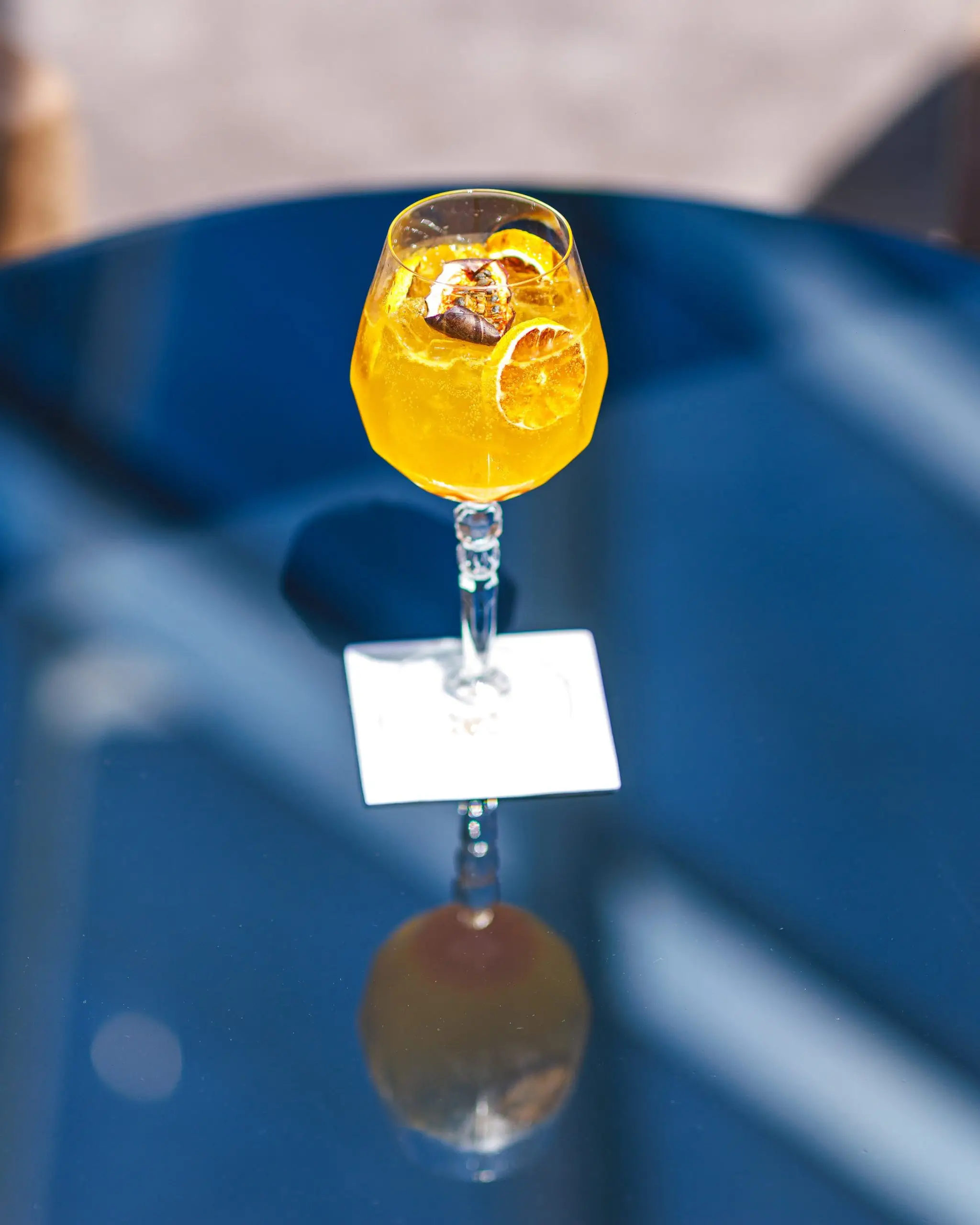 Cocktail en gros plan — photographie culinaire pour bars et restaurants