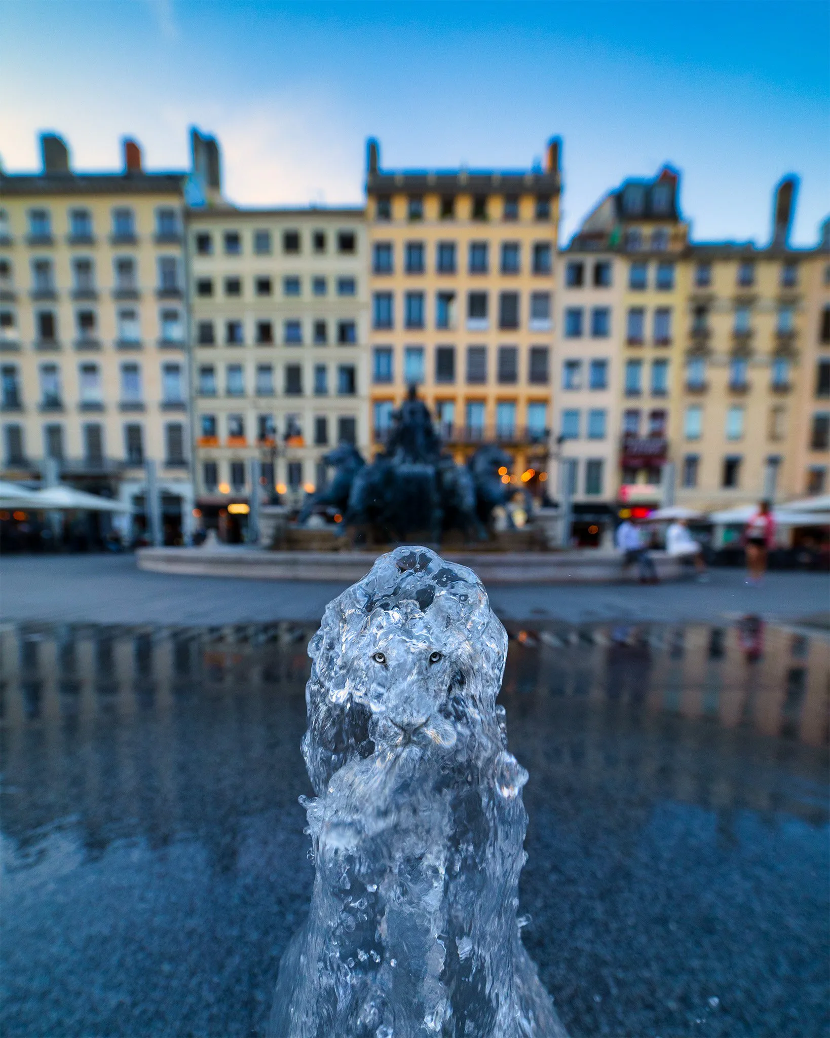 Tirage photo de Lyon « Water Lion » — Iulian Rotaru