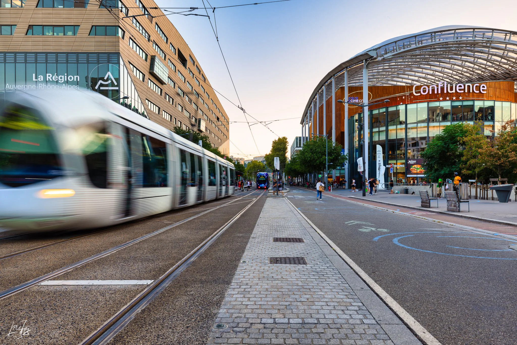 Projet Pôle de Commerces et de Loisirs Confluence — photographie de Lyon, 17