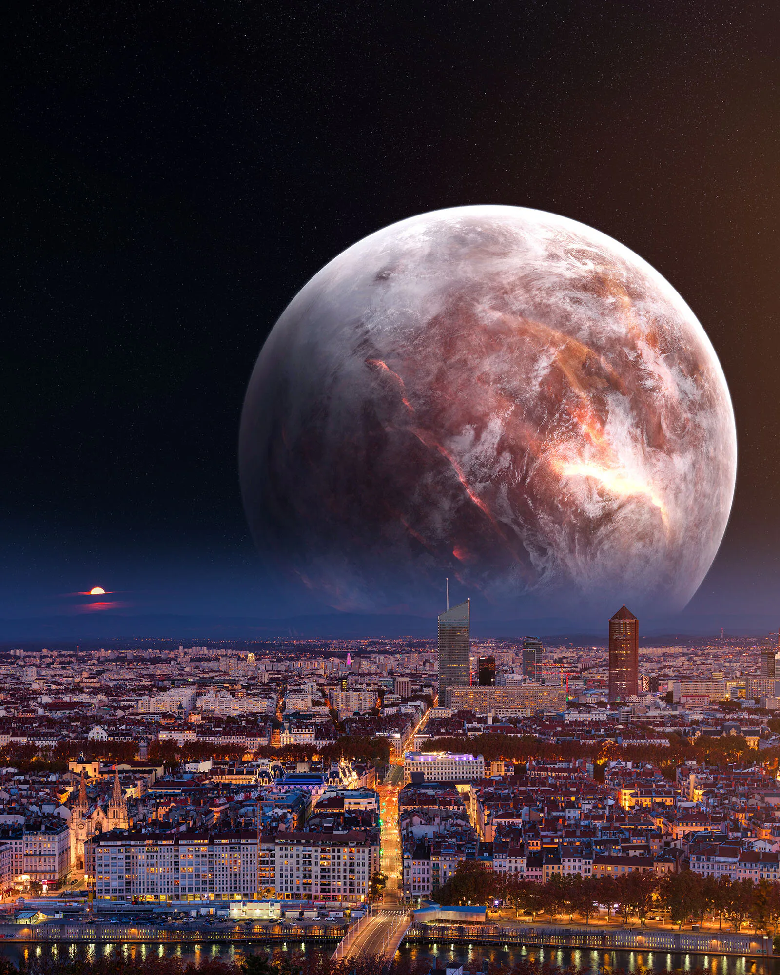 Tirage photo de Lyon « Uprising Lyon » — Iulian Rotaru