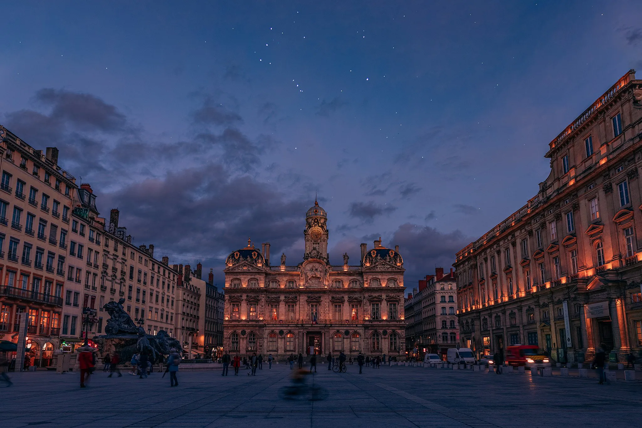 Tirage photo de Lyon « Ville étoilée » — Iulian Rotaru