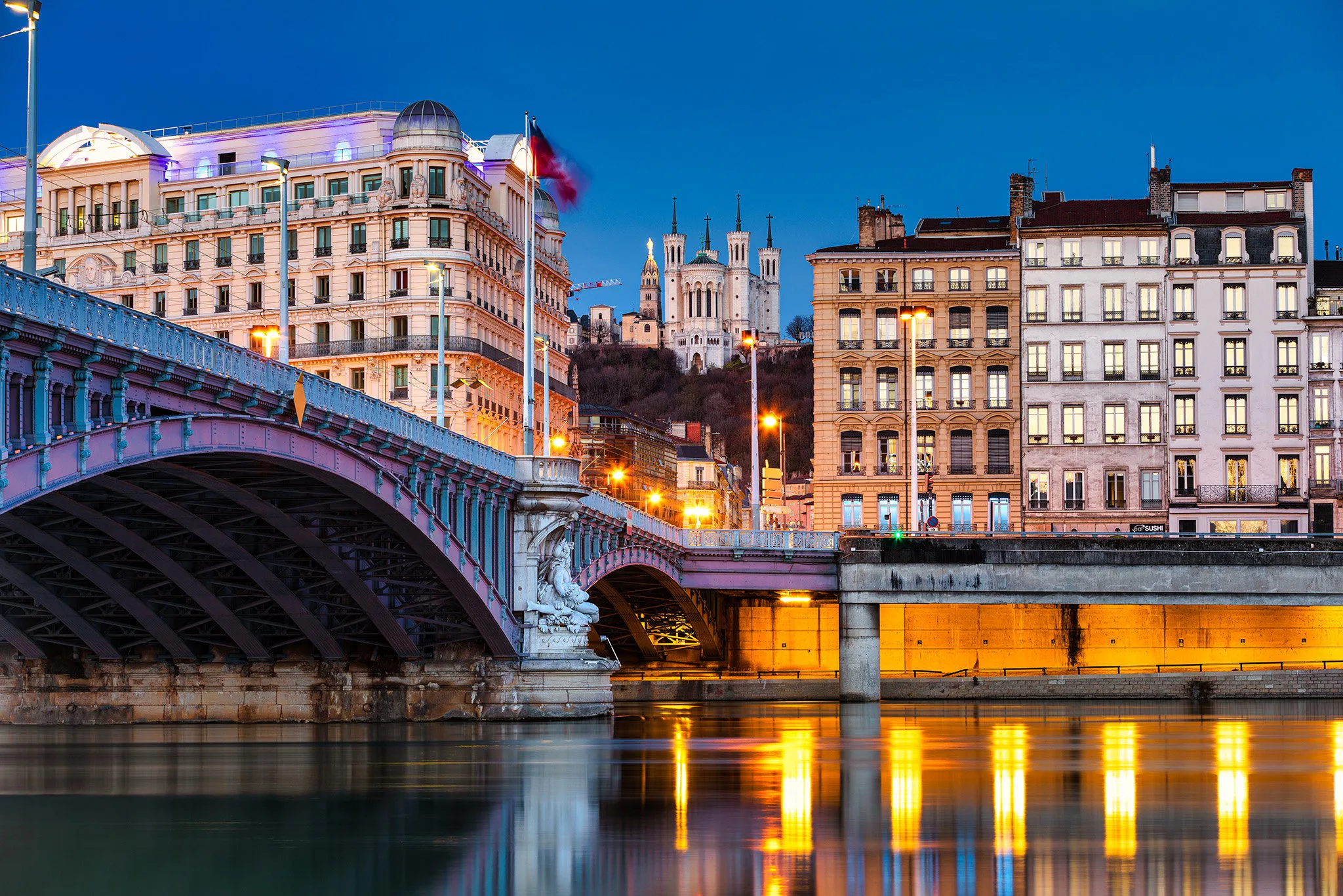 Tirage photo de Lyon « Le clair du matin - paysage » — Iulian Rotaru