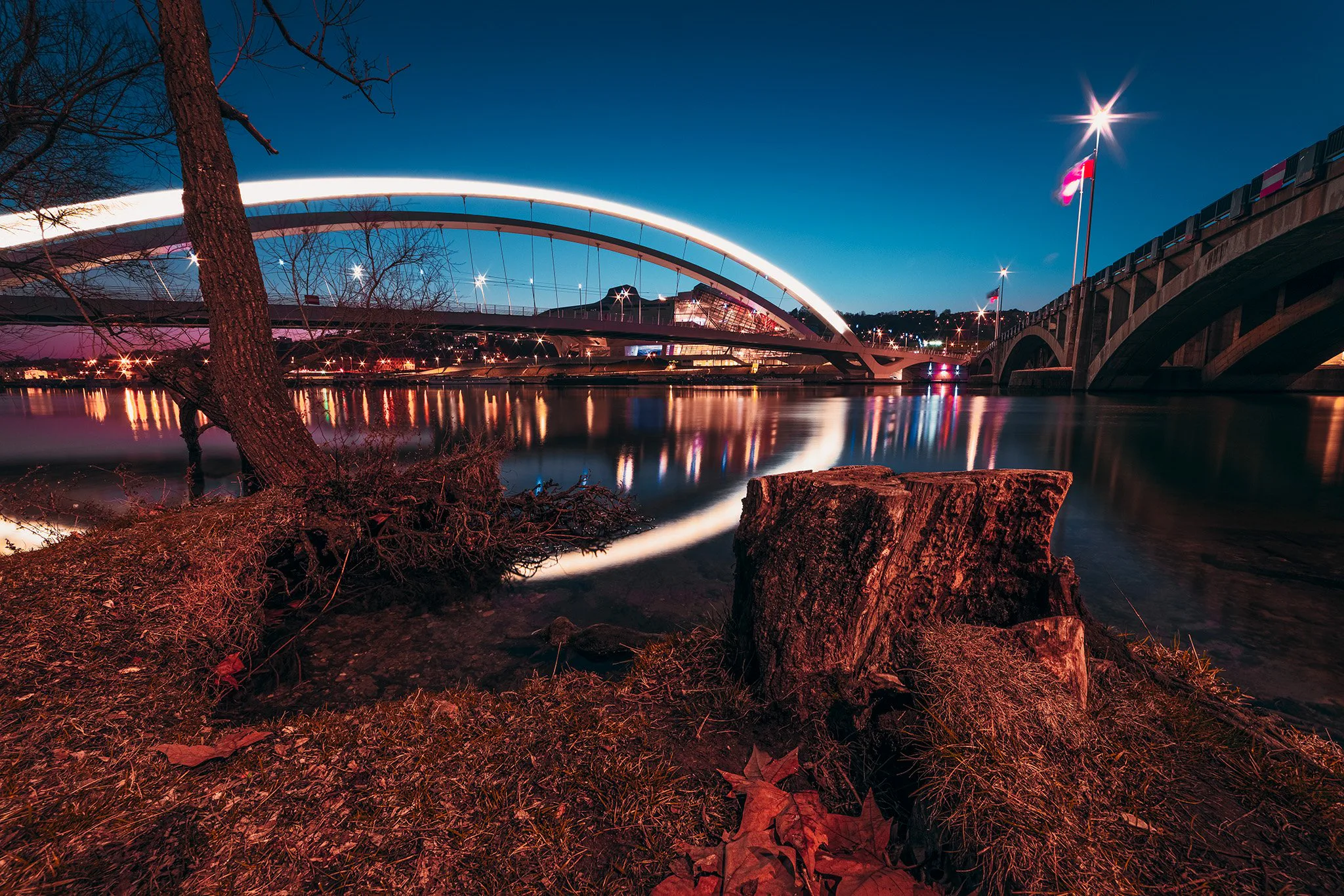 Tirage photo de Lyon « Pont Raymond Barre » — Iulian Rotaru