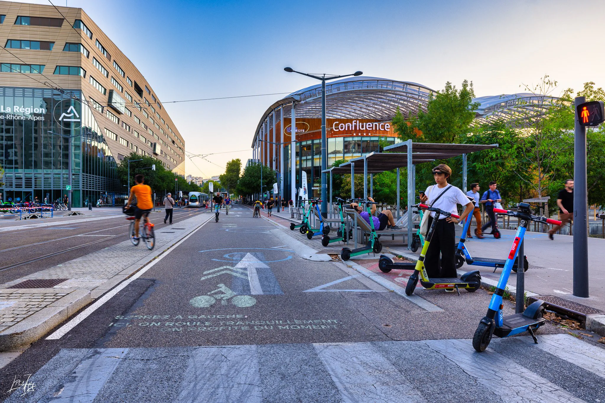Projet Pôle de Commerces et de Loisirs Confluence — photographie de Lyon, 18