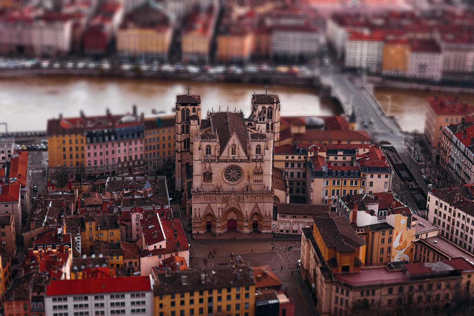 Tirage photo de Lyon « Miniworld of Saint-Jean » — Iulian Rotaru