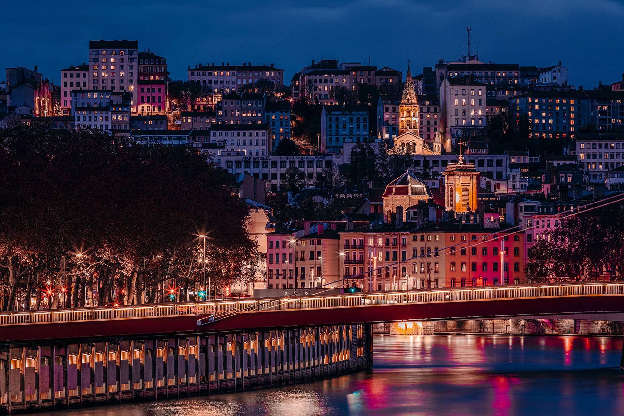 Tirage photo de Lyon « Pentes Croix-roussiennes » — Iulian Rotaru