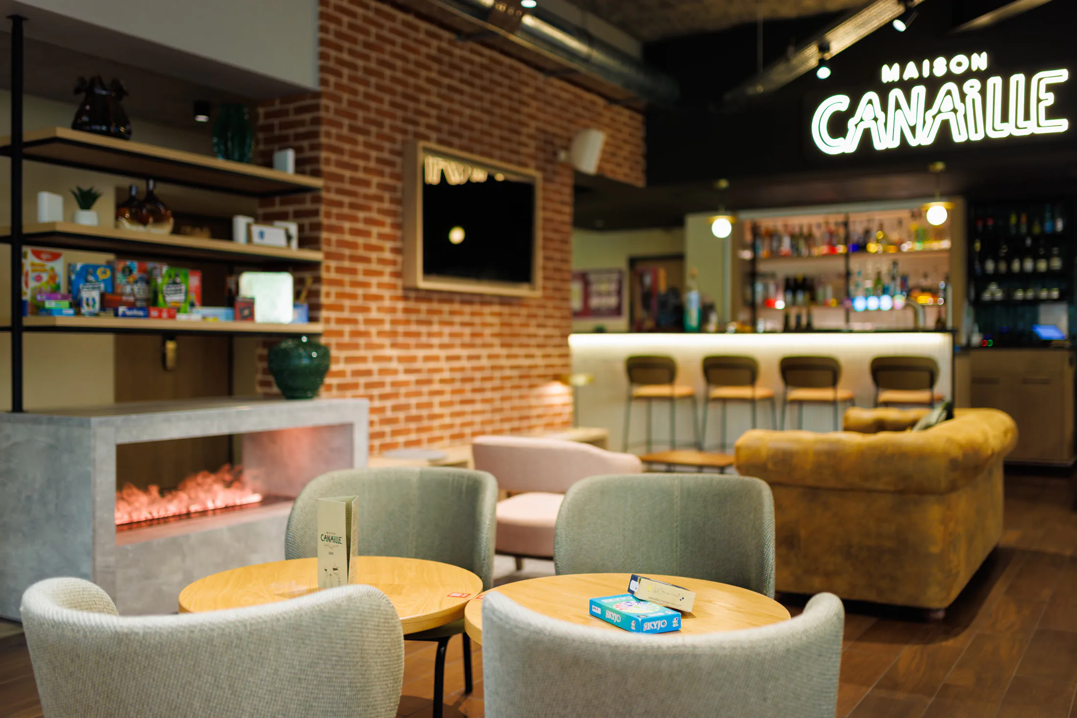 Bar Maison Canaille de l’hôtel Campanile Prime Lyon Part-Dieu