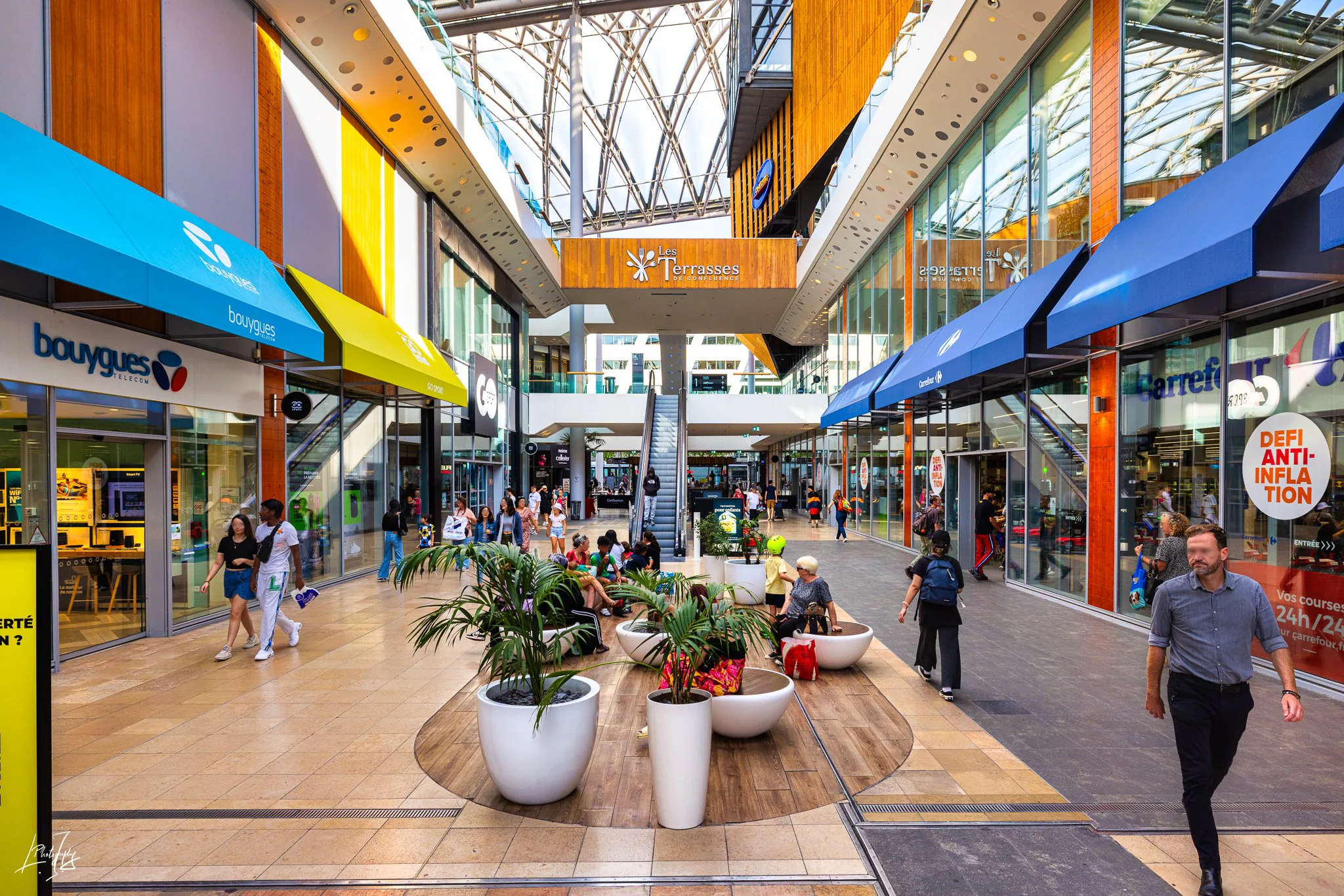 Projet Pôle de Commerces et de Loisirs Confluence — photographie de Lyon, 8