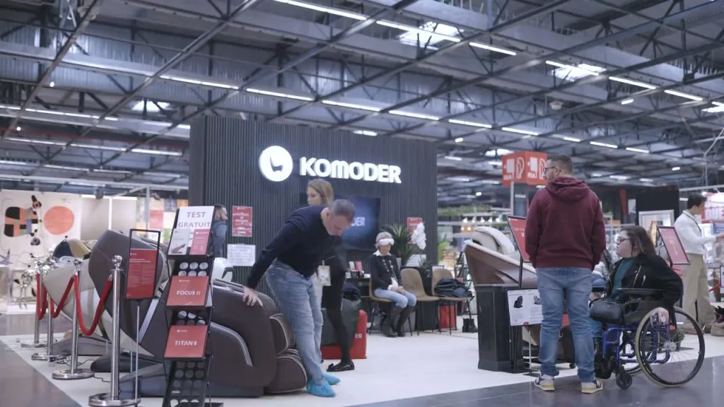 Vidéo événementielle — stand Komoder au salon Home de Bordeaux