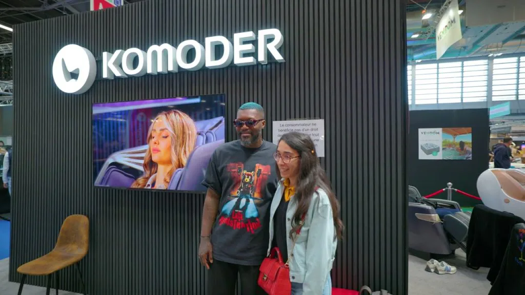 Komoder × Djibril Cissé – salon à Paris