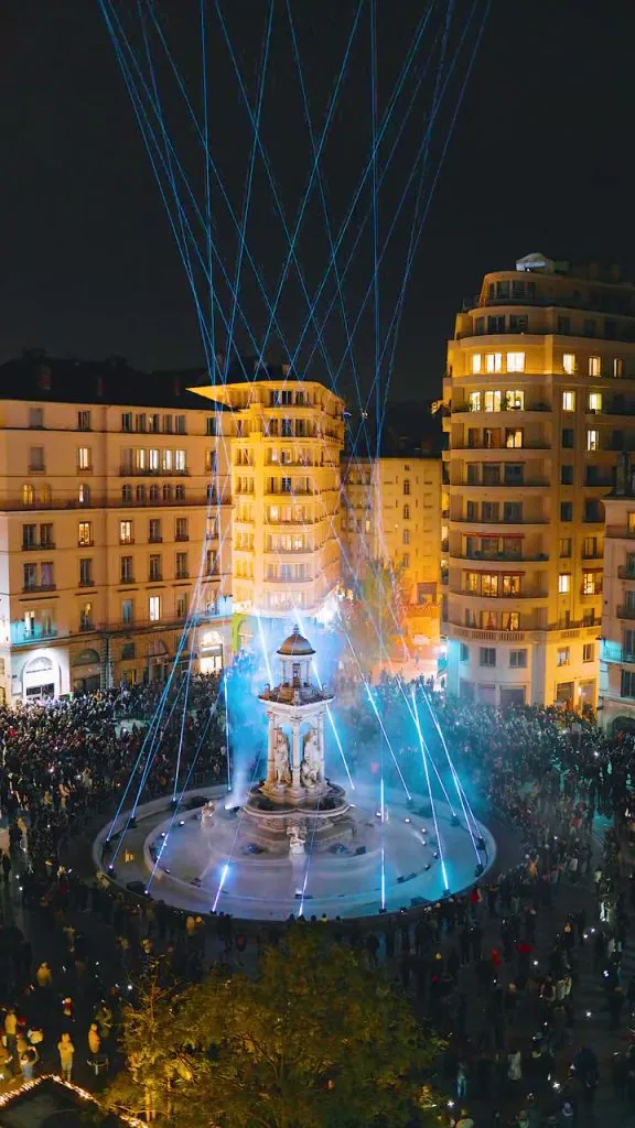 Reel vertical Fête des Lumières Lyon