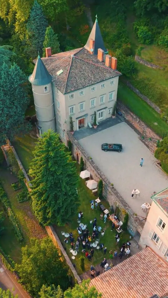 Prise de vue aérienne par drone — Lyon Country House, Caluire-et-Cuire